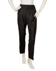 Prada 7/8 Bundfaltenhose mit Nadelstreifen