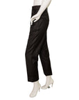 Prada 7/8 Bundfaltenhose mit Nadelstreifen