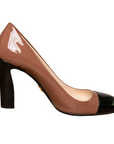 Prada Two Tone Pumps aus Lackleder