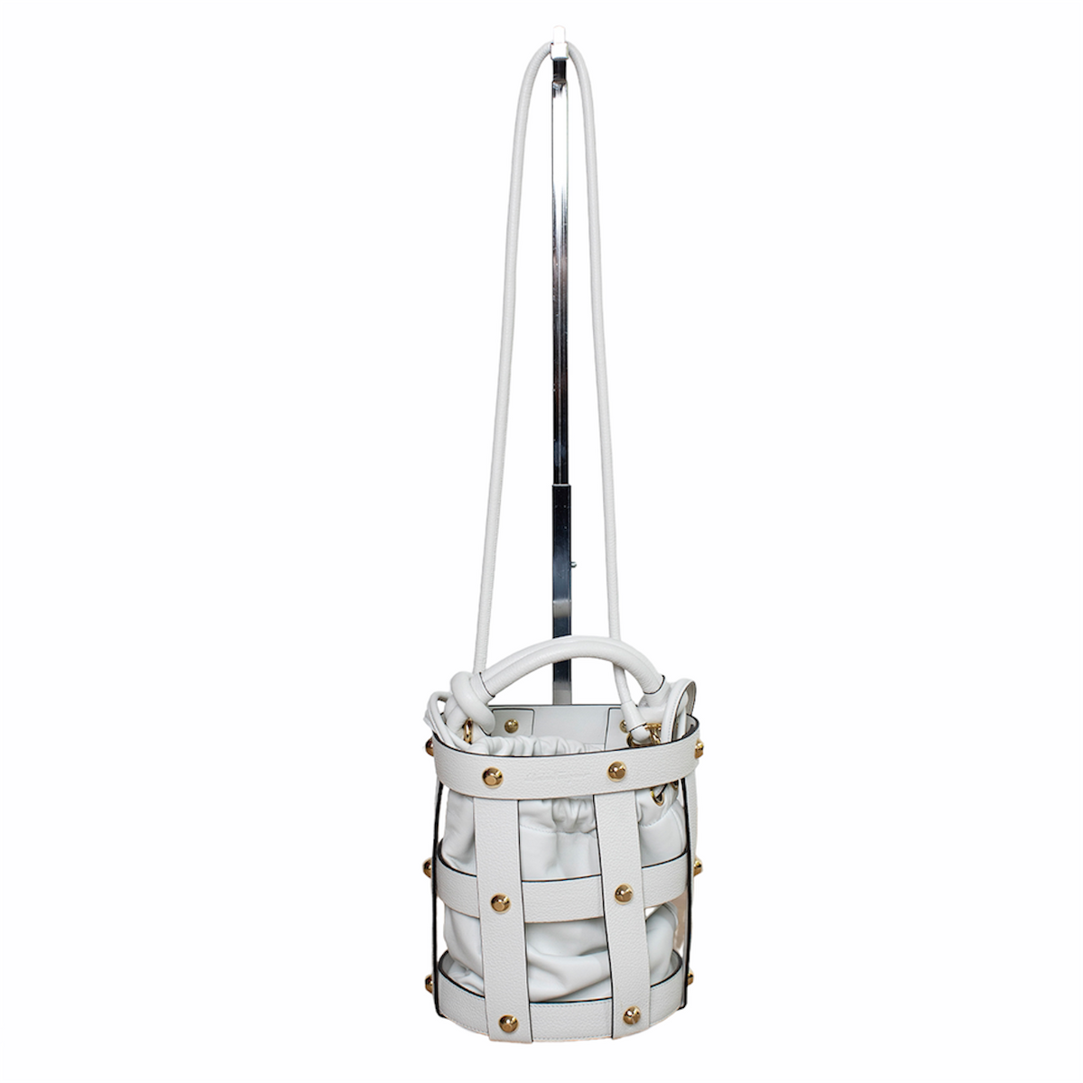 Ferragamo white bag hotsell