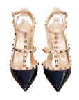 Valentino ankle strap Rockstud pumps in patent leather