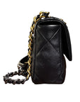 Chanel 19 Flap Bag in black lambskin