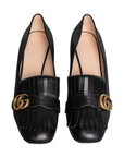 Gucci Marmont Loafer mit GG-Schnalle