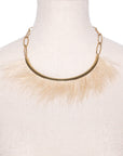 Isabel Marant Choker mit Federdetails
