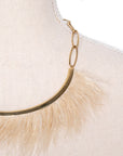 Isabel Marant Choker mit Federdetails