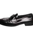 Prada Klassische schwarze Loafer