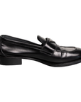 Prada Klassische schwarze Loafer