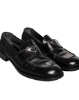 Prada Klassische schwarze Loafer