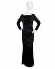 Talbot Runhof Elegant black evening dress