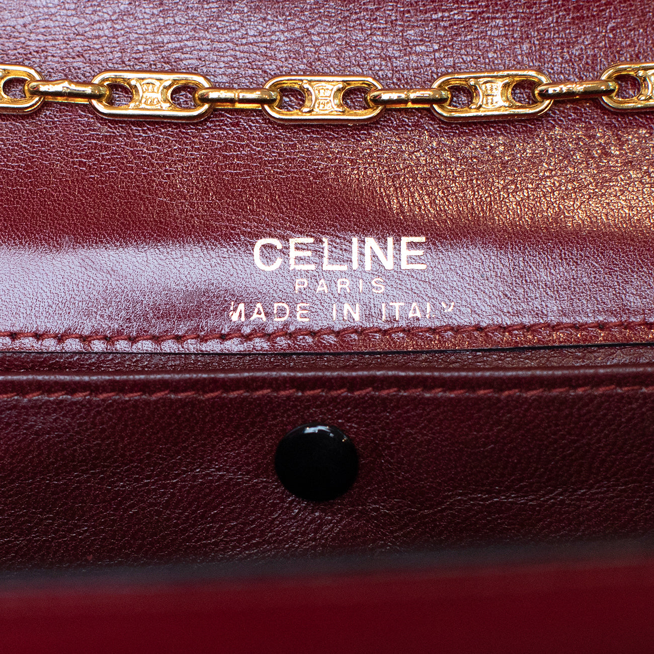 Classic Box Céline Celine vintage clutch Dark red Cloth ref.662764 - Joli  Closet