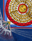 Hermès silk scarf "Feux D'Artifice"