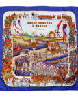 Hermès silk scarf "Grand Cortège à Moscou"