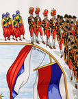 Hermès silk scarf "Grand Cortège à Moscou"