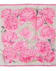 Hermès "Les Pivoines" silk scarf