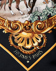 Hermès "Les Trois Mousquetaires" silk scarf