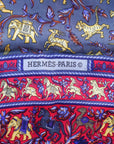 Hermès cashmere scarf "Chasse En Inde"