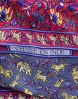 Hermès cashmere scarf "Chasse En Inde"