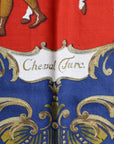 Hermès cashmere scarf "Cheval Turc"