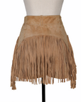 Hermès Wildleder-Shorts mit Fransen