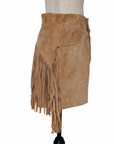 Hermès Wildleder-Shorts mit Fransen