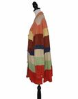 Hermès Wildlederjacke in Blockstreifen