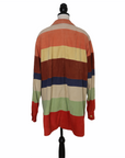 Hermès Wildlederjacke in Blockstreifen