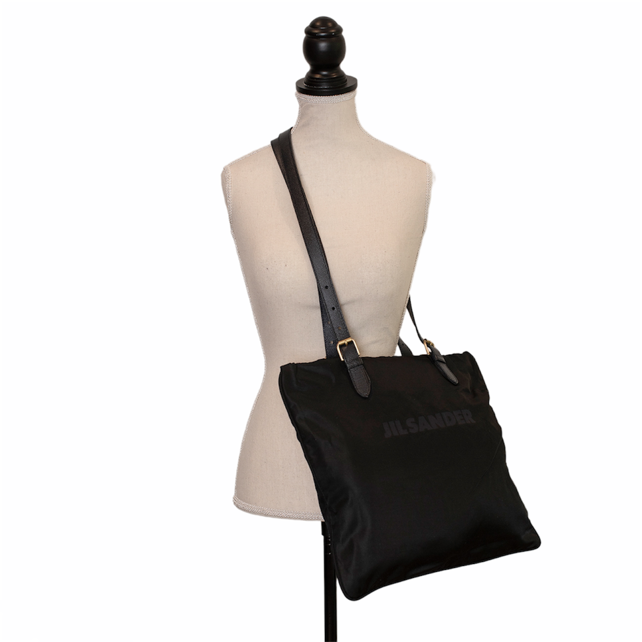 Jil Sander Vintage Messenger Bag aus Nylon – Style Definery