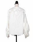 Johanna Ortiz Extravagante Bluse mit gerafften Armen