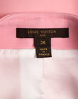 Louis Vuitton Minikleid im Neopren Stil mit Reißverschluss und Volants