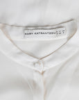 Mary Katrantzou Semi-Transparente Seidenbluse