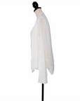Mary Katrantzou Semi-Transparente Seidenbluse