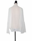 Mary Katrantzou Semi-Transparente Seidenbluse