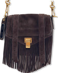 Proenza Schouler Mini PS 1 Crossbodybag mit Fransen