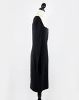 Roland Mouret Extravagant pencil dress in midi length with zip at the back