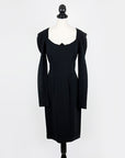 Roland Mouret Extravagant pencil dress in midi length with zip at the back
