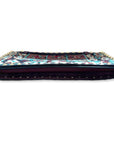 Valentino Rockstud clutch with rivets and elaborate beadwork