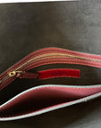Valentino Rockstud clutch with rivets and elaborate beadwork