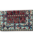 Valentino Rockstud clutch with rivets and elaborate beadwork