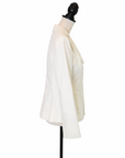 Versace Taillierter Blazer mit Reißverschluss und rundem Kragen