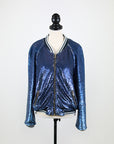 Iro Bomber-Jacke mit Pailletten