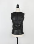 Jitrois leather bustier in a signature look