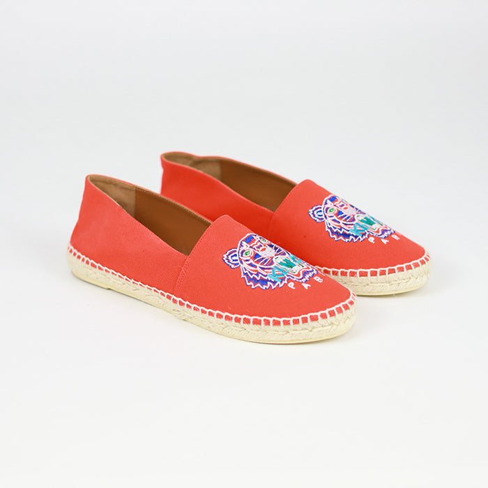 KENZO Tiger embroidered espadrilles – Style Definery