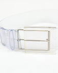 MM6 Maison Margiela Transparenter PVC-Gürtel