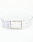 MM6 Maison Margiela Transparenter PVC-Gürtel