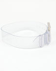 MM6 Maison Margiela Transparenter PVC-Gürtel