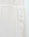 Prada Embroidered Silk Negligee Style Dress