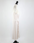 Prada Embroidered Silk Negligee Style Dress