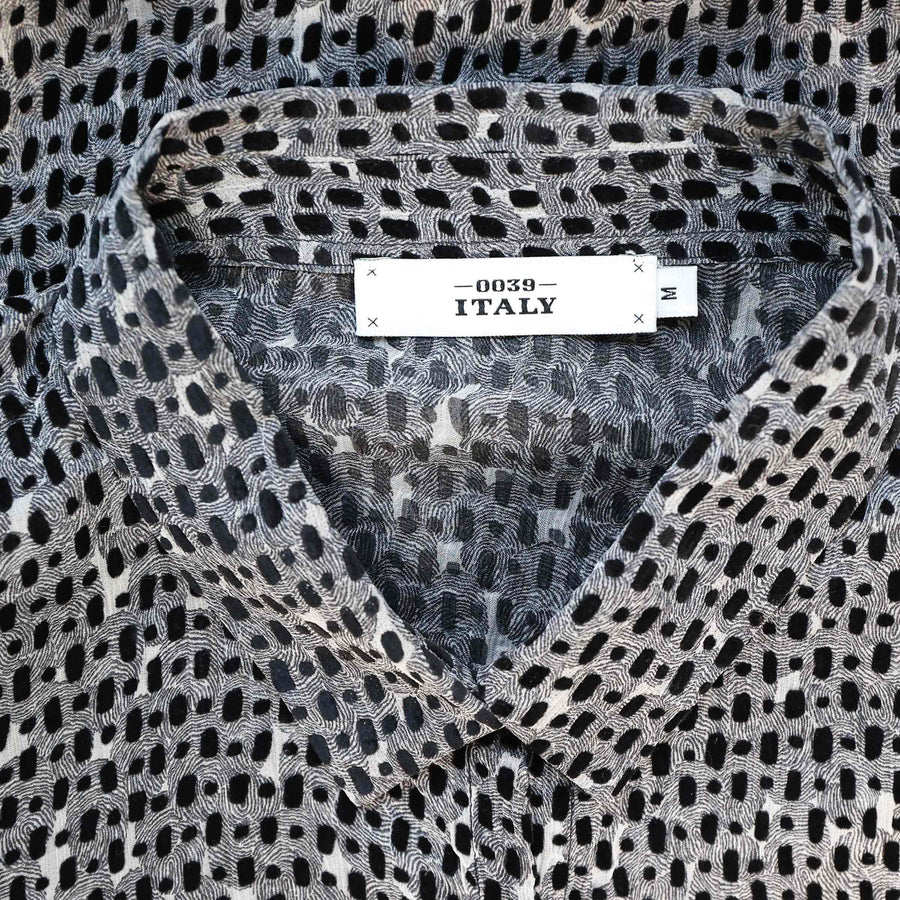 0039 ITALY Semi-transparent blouse