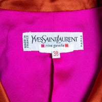 Yves Saint Laurent Rive Gauche Vintage Bolero in Glanzoptik