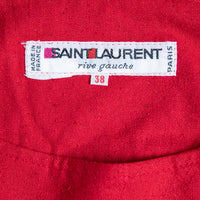 Yves Saint Laurent Rive Gauche Vintage Midikleid im eleganten Babydoll-Design